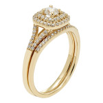 Bridal Bliss: Yaffie Gold 1/2ct TDW Diamond Set in White