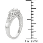 Bridal Bliss: Yaffie White Gold 1/2ct Diamond Ring