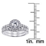 Yaffie 14k/ Gold 3ct TDW Diamond Wedding Ring Set that Shines