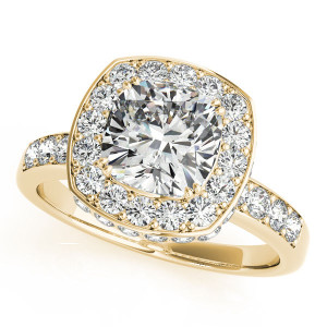 Yaffie Gold Vintage Solitaire Engagement Ring - Timeless Beauty, 1.34ct TDW