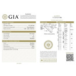 Certified GIA 2/5ct Round-cut Diamond Engagement Ring by Yaffie Gold