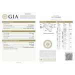 Sparkling Love: GIA Certified Yaffie Gold Diamond Engagement Ring