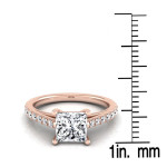 Elevate Your Proposal with Yaffie Rose Gold Diamond Ring