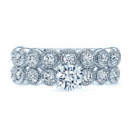 Bridal Beauty: Yaffie White Gold Diamond Set with 1 1/2ct TDW