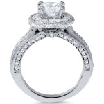 Elevate Your Love Story with Yaffie Cushion Halo Diamond Ring