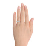 Yaffie 1/2ct TDW Diamond Solitaire Engagement Ring - White Gold