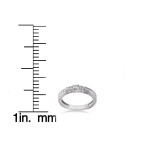 Vintage White Gold Diamond Ring - Celebrate with 1/2ct of Sparkling TDW by Yaffie