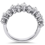 Sparkling Yaffie White Gold Ring: A 1.95ct Diamond Romance