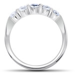 Sparkling White Gold 2.25ct TDW Diamond Wedding Set