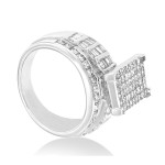 Yaffie Gold Ring with 2ct TDW of Dazzling Diamond Cuts