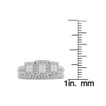 Diamond Delight 5/8ct TDW White Gold Ring by Yaffie