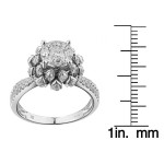 Sparkle in Style with Yaffie 7/8ct TDW White Gold Diamond Ring