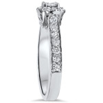 Yaffie Stunning White Gold Halo Diamond Ring - 7/8ct TDW for Your Engagement