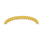 1.7mm Yaffie Yellow Sapphire Eternity Band - Your Perfect Stacking Ring