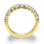 Yaffie Double Row Diamond Ring, 2ct TDW - Available in White Gold or Gold Finish
