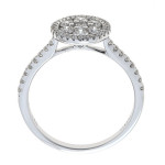 Dazzling Yaffie Anika August Engagement Ring with .70ct TDW White Gold Brilliance