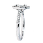 1ct TDW Diamond Ring in White Gold by Yaffie Anika and August