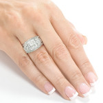 Bridal Bling: Yaffie 3-Piece Set with 1 1/3ct TDW White Gold Diamonds