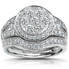 Yaffie Gold Bridal Halo Set: Crafting Your Forever Sparkle