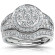 Yaffie Gold Bridal Halo Set: Crafting Your Forever Sparkle