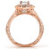 Discover Yaffie’s Flower Vintage Engagement Ring in Rose Gold