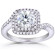 Yaffie White Gold Ring with 1ct Moissanite & Diamonds: A Craft Masterpiece