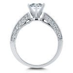 Yaffie White Gold Diamond Engagement Ring - 1.8ct Total Weight