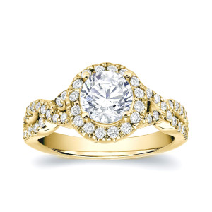 Braided Diamond Ring: Yaffie Gold Certified 1 1/4ct TDW Beauty