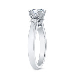 Certified 3-Stone Diamond Engagement Ring with Yaffie Gold and 1.75ct Total Diamond Weight
