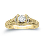 Embrace Forever with Yaffie 1/2ct TDW Round Diamond Ring