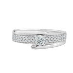 Round Diamond Engagement Ring, Sparkling 1/2ct TDW - Yaffie Gold