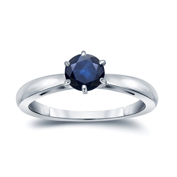 Unleash Your Radiance with Yaffie Blue Sapphire Solitaire Ring