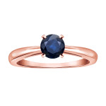Get Engaged in Style with Yaffie Gold Blue Sapphire Ring