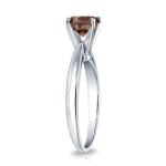 Engage in Elegance with Yaffie Gold Brown Diamond Ring
