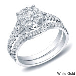Bridal Bliss Diamond Set with Yaffie Gold - 3/4ct TDW