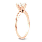 Gorgeous Yaffie Rose Gold Marquise Diamond Ring with 1ct TDW for Engagement