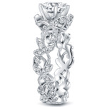 Engage in Elegance with Yaffie 1 1/2ct TDW White Gold Diamond Ring.