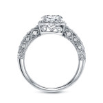 Royally Chic: Get Certified with Yaffie White Gold Princess-cut Bridal Set