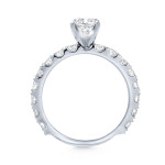 Crown Your Love with Yaffie Certified Cushion Cut Diamond Ring