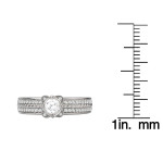 Say 'I do' with Yaffie dazzling Flower Diamond Ring
