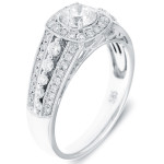 Sparkling Love: Yaffie 0.99ct TDW White Gold Diamond Engagement Ring