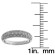 Yaffie 2/5ct Diamond Fashion Ring - Sparkling White Gold