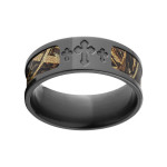 Yaffie ™ Made to Order Zirconium Ring in RealTree Max 5 Camo and Black