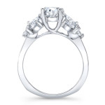 Yaffie 1.25ct TDW White Gold Engagement Ring with Round-cut Diamonds