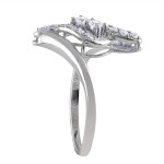 Celebrate Your Love with Yaffie White Gold Dual Diamond Ring