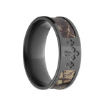 Yaffie Custom RealTree AP Camo Ring in Sleek Black Zirconium