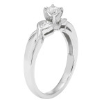 White Gold Diamond Ring by Yaffie Diamonds, Featuring 1/4ct of Total Diamond Weight