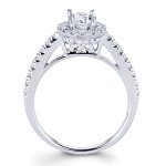 Sparkle with Yaffie Oval-cut Diamond Bridal Set in White Gold
