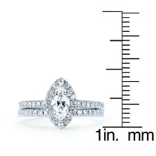 Yaffie White Gold Bridal Set — Crafted for Love & Life