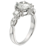 Experience Forever One Brilliance with Yaffie 2.25ct Solitaire Engagement Ring